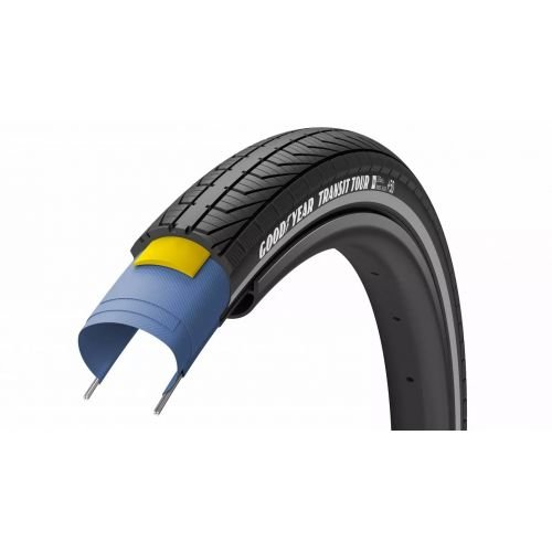 Покрышка 650х50 GoodYear TRANSIT Tour S3:Shell, Black Reflect